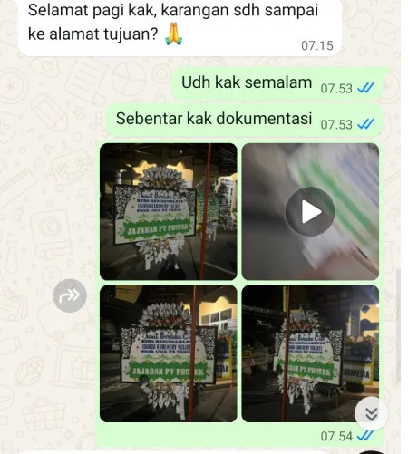 Pengiriman Papan Bunga Selamat BSD City