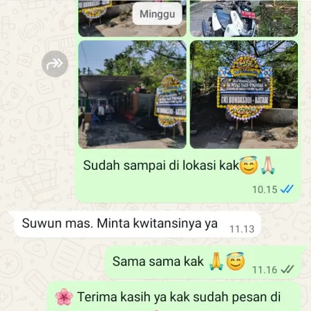 Pengiriman Papan Bunga Duka BSD City