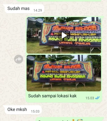 Pengiriman Papan Bunga BSD City