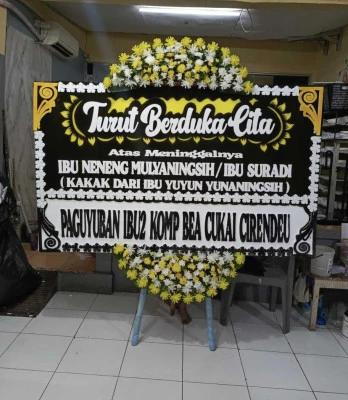 Papan Bunga di BSD City